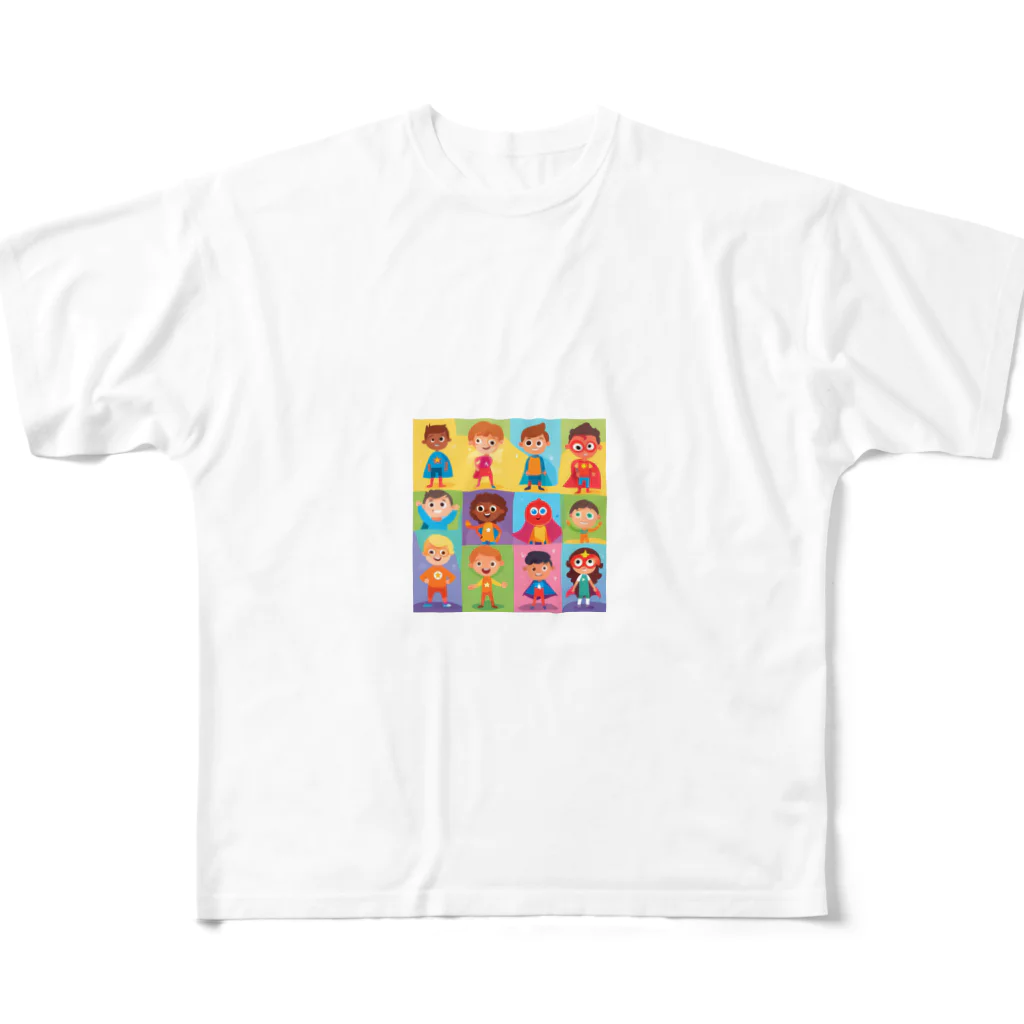 Satoshi27のユニークな特徴や能力子供たち All-Over Print T-Shirt