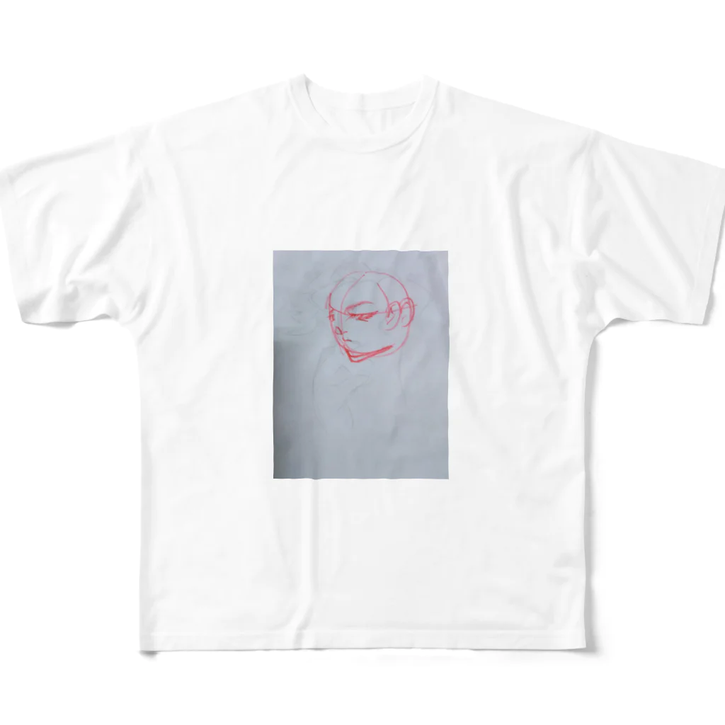 日山　拓志のあかい All-Over Print T-Shirt