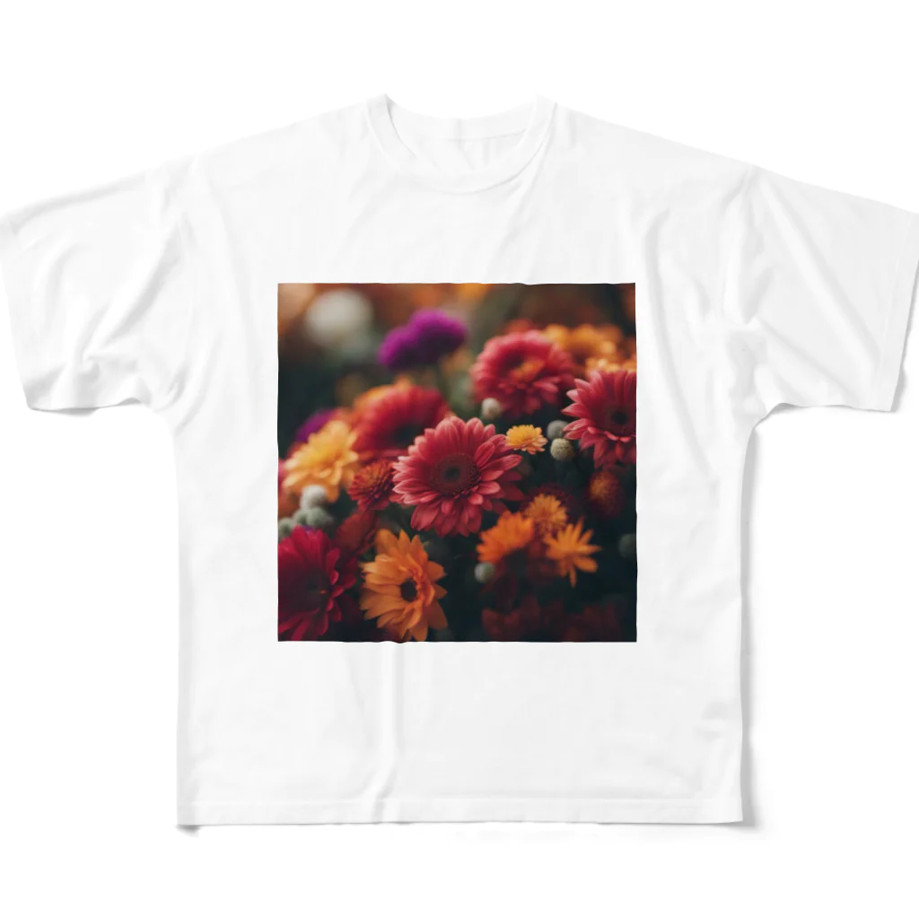 フラワーデリッシュのミセバヤ All-Over Print T-Shirt
