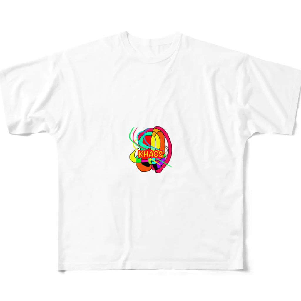 okitahiromuのKHAOS フルグラフィックTシャツ