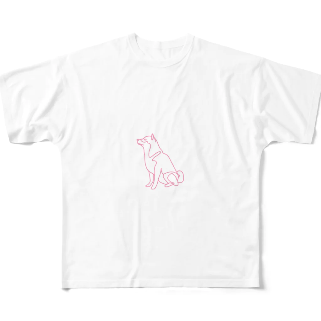 abiko328の柴犬トレジャーズ All-Over Print T-Shirt