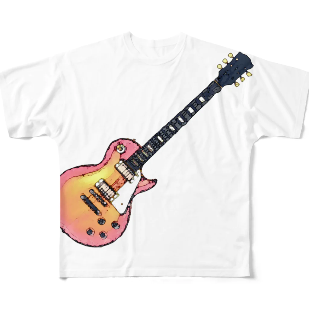 ふんころうのいつでもエレキギター③ フルグラフィックTシャツ