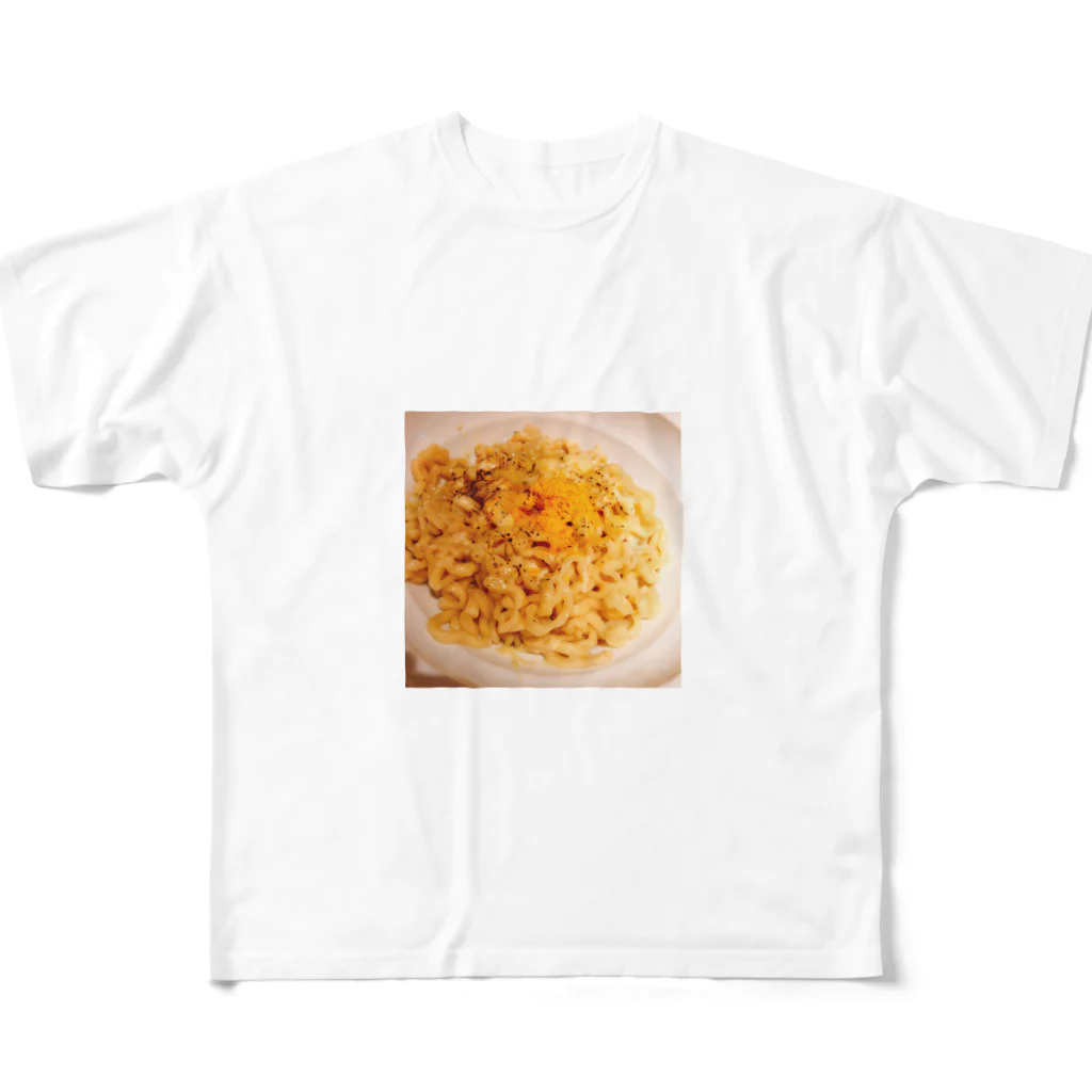 me___cakeの早稲田の油そば All-Over Print T-Shirt