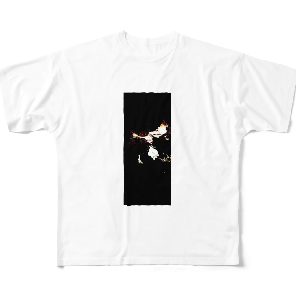 maguro8xpのmaguro dark side of the moon フルグラフィックTシャツ