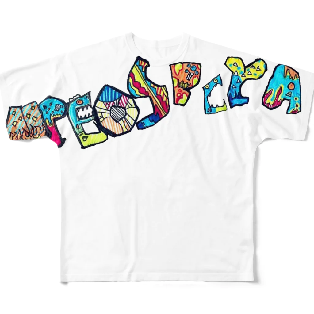 YUTO5のスペルモンスター All-Over Print T-Shirt