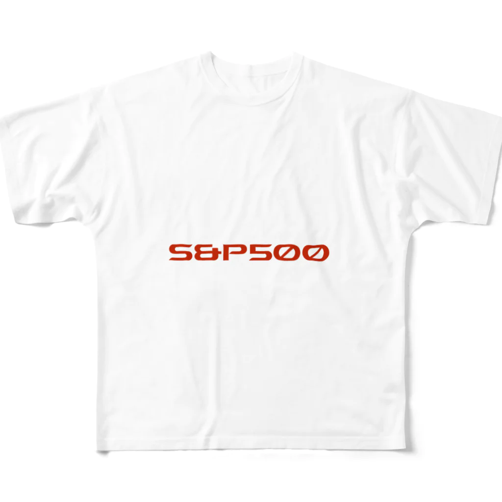 ちょーやのS&P500 フルグラフィックTシャツ