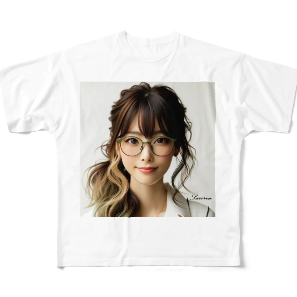 TACHYONJAPANのトリビアマスター サリリン フルグラフィックTシャツ