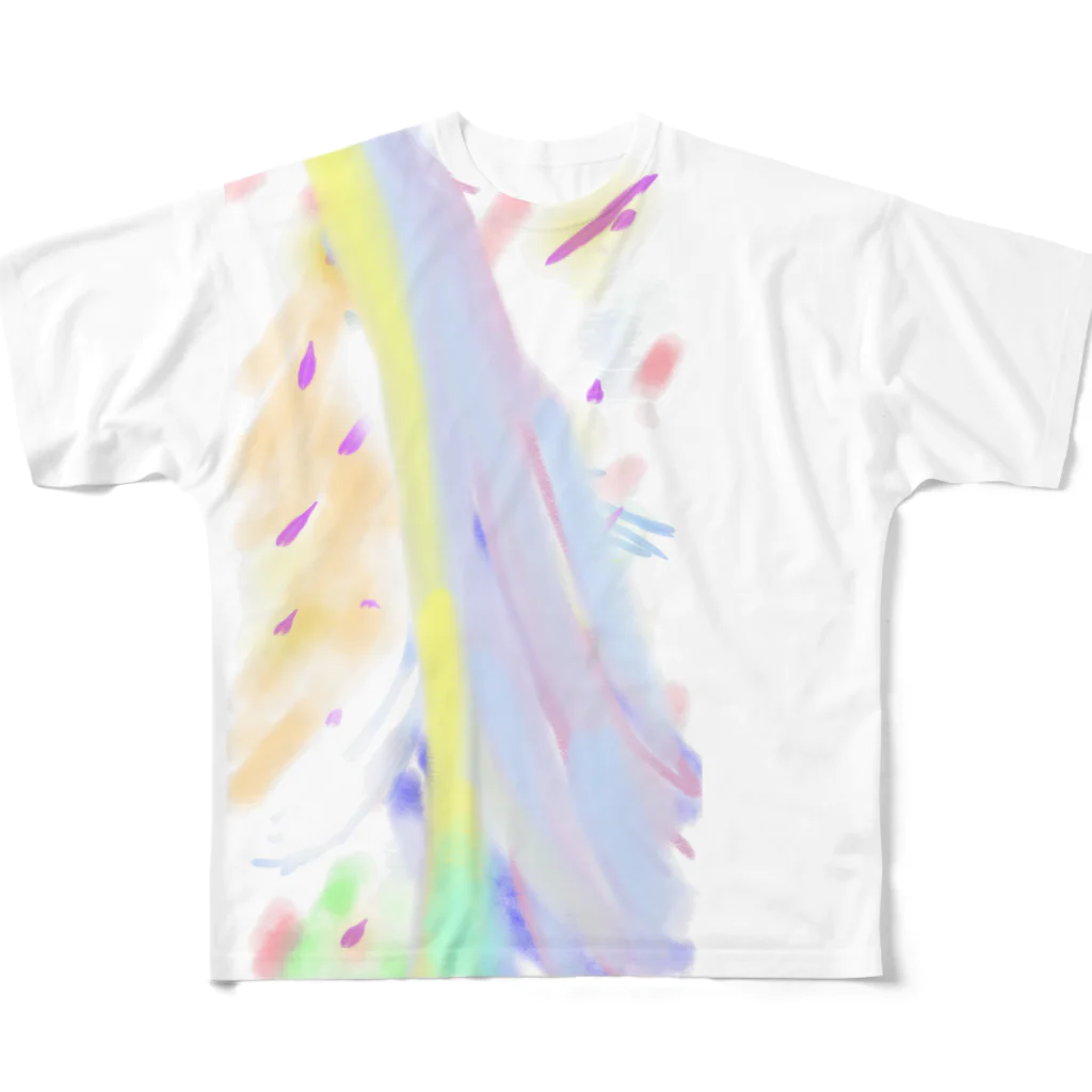 k..m 8888のスピリチュアルアートm..k1111 All-Over Print T-Shirt