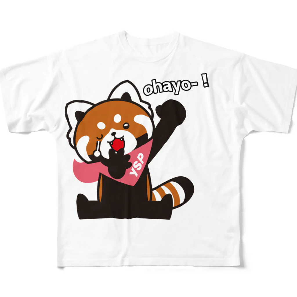 YSP-yokohamatotsukaのYSパンダオハヨー！ フルグラフィックTシャツ