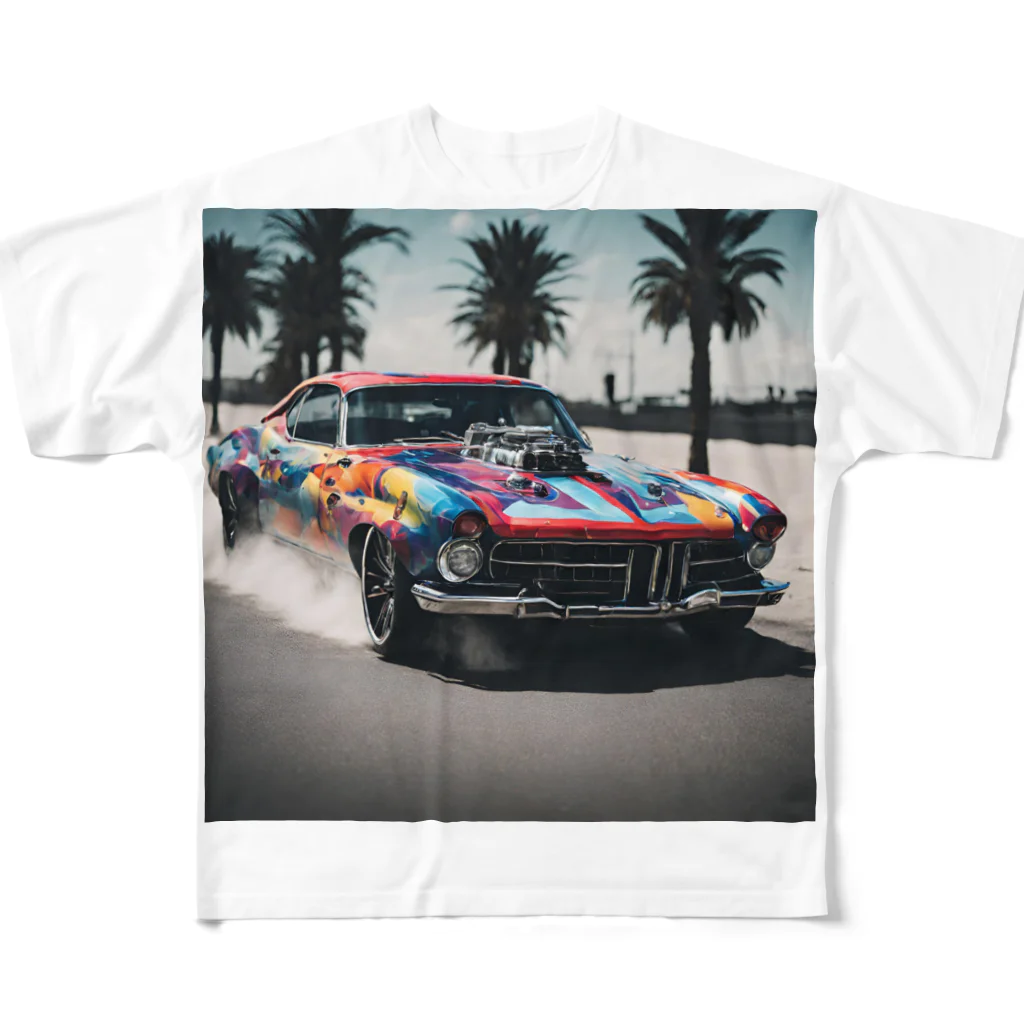 shohei_raiteiの外車　かっこいい All-Over Print T-Shirt