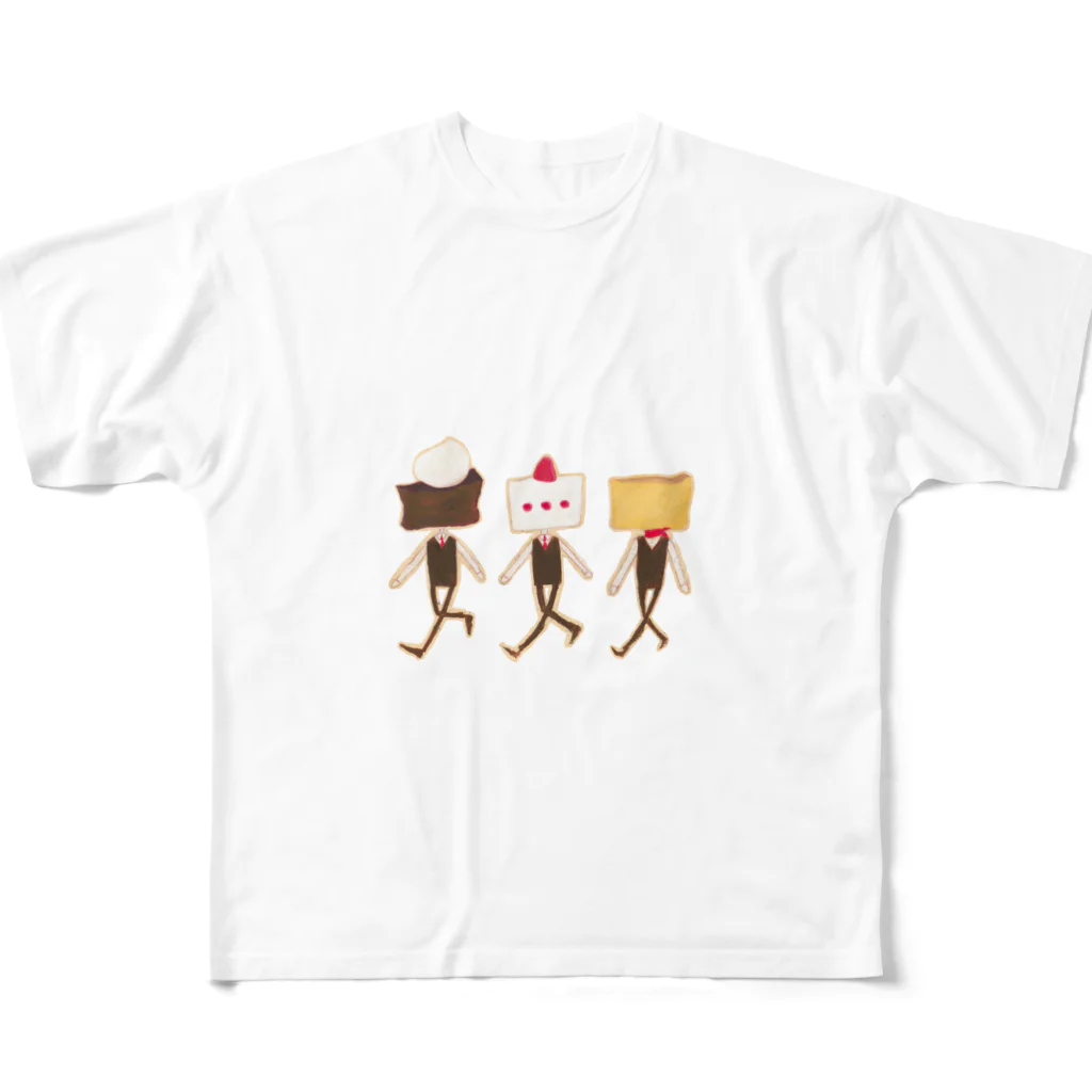 さゆのケーキ頭さん All-Over Print T-Shirt