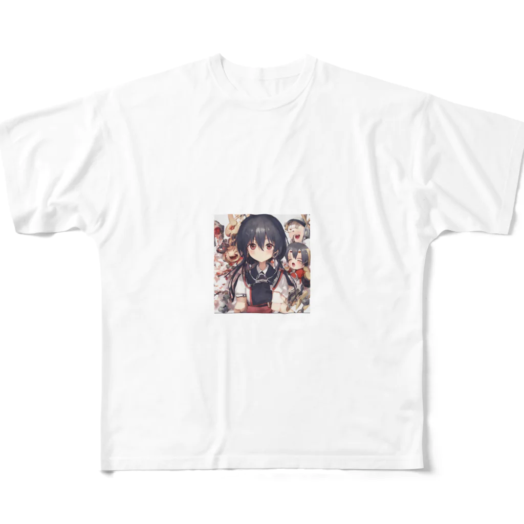 Takatukigentatuの萌え萌え フルグラフィックTシャツ