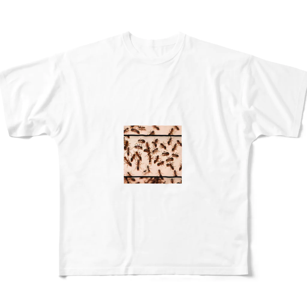 IKA_0120の蟻蟻蟻 All-Over Print T-Shirt