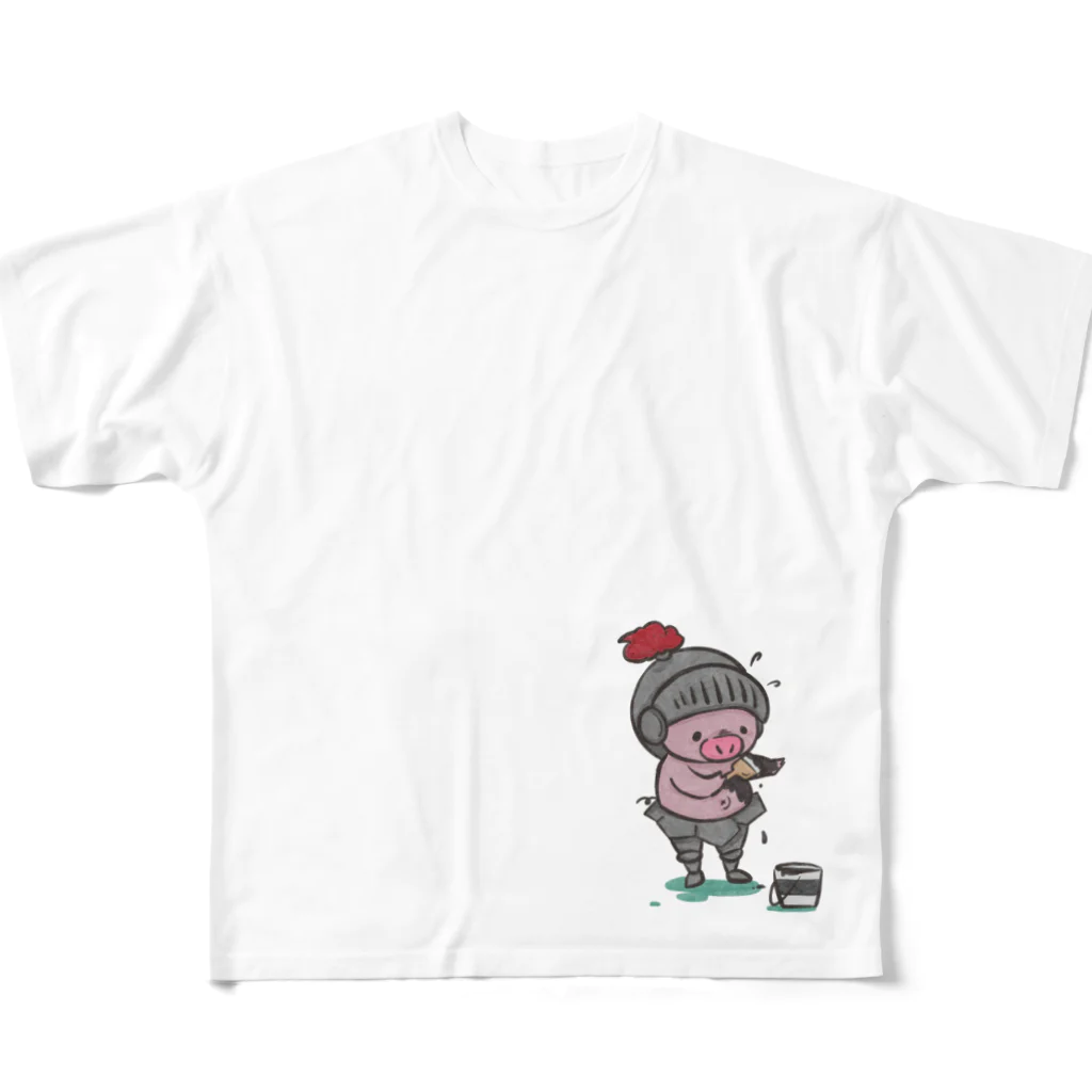 pandemixのしゅばるつしゅばいんっ All-Over Print T-Shirt