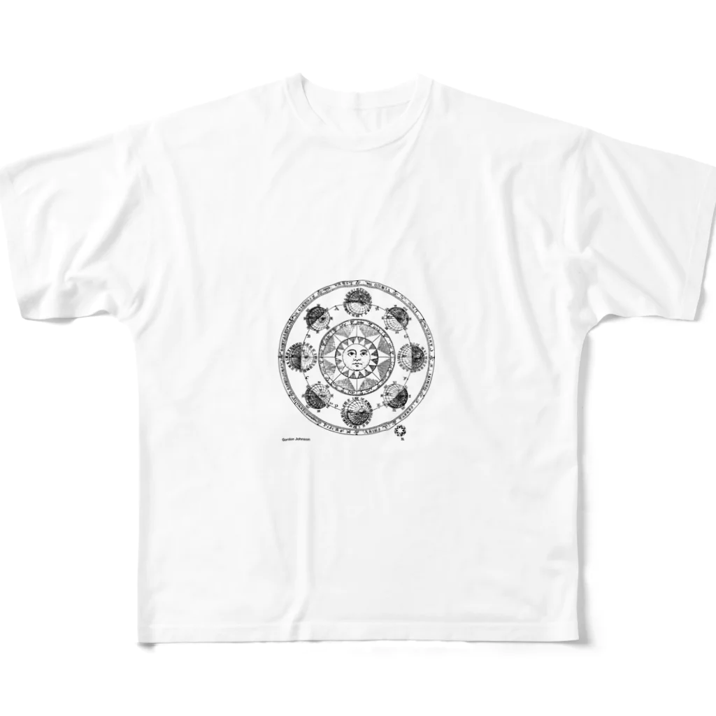 Decor&LuxuryVenusの愛の魔法星座 All-Over Print T-Shirt