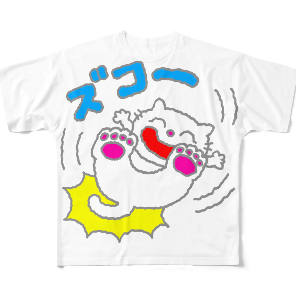 ドブリンのズコー！ねこ All-Over Print T-Shirt