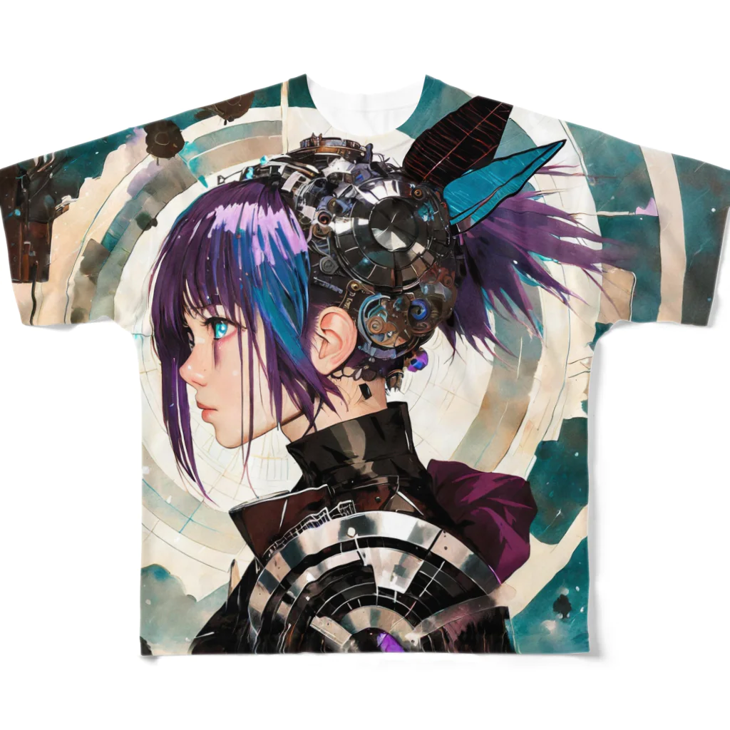 gurio318の少女レプリカント All-Over Print T-Shirt