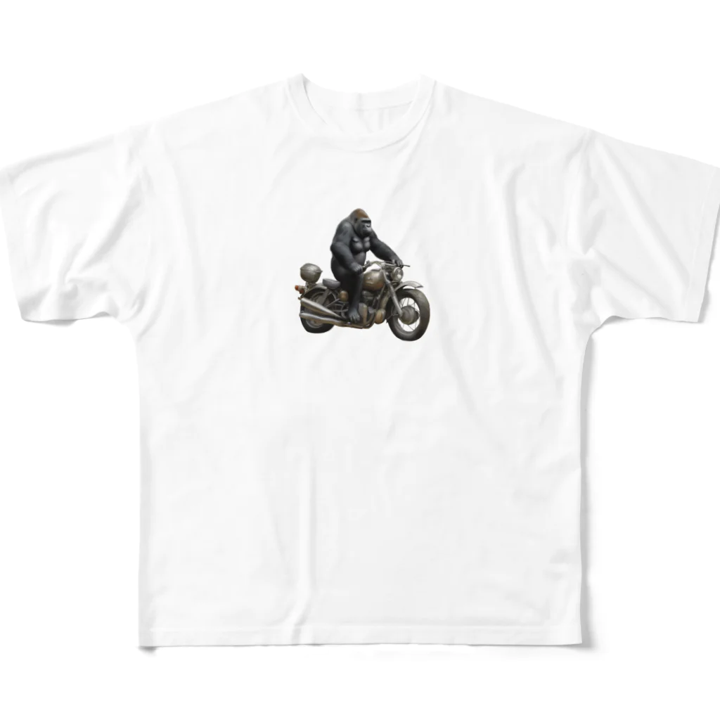 maechan2580のゴリラマン All-Over Print T-Shirt