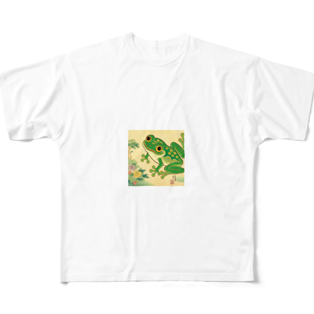 mattuuuuのかえるくん All-Over Print T-Shirt