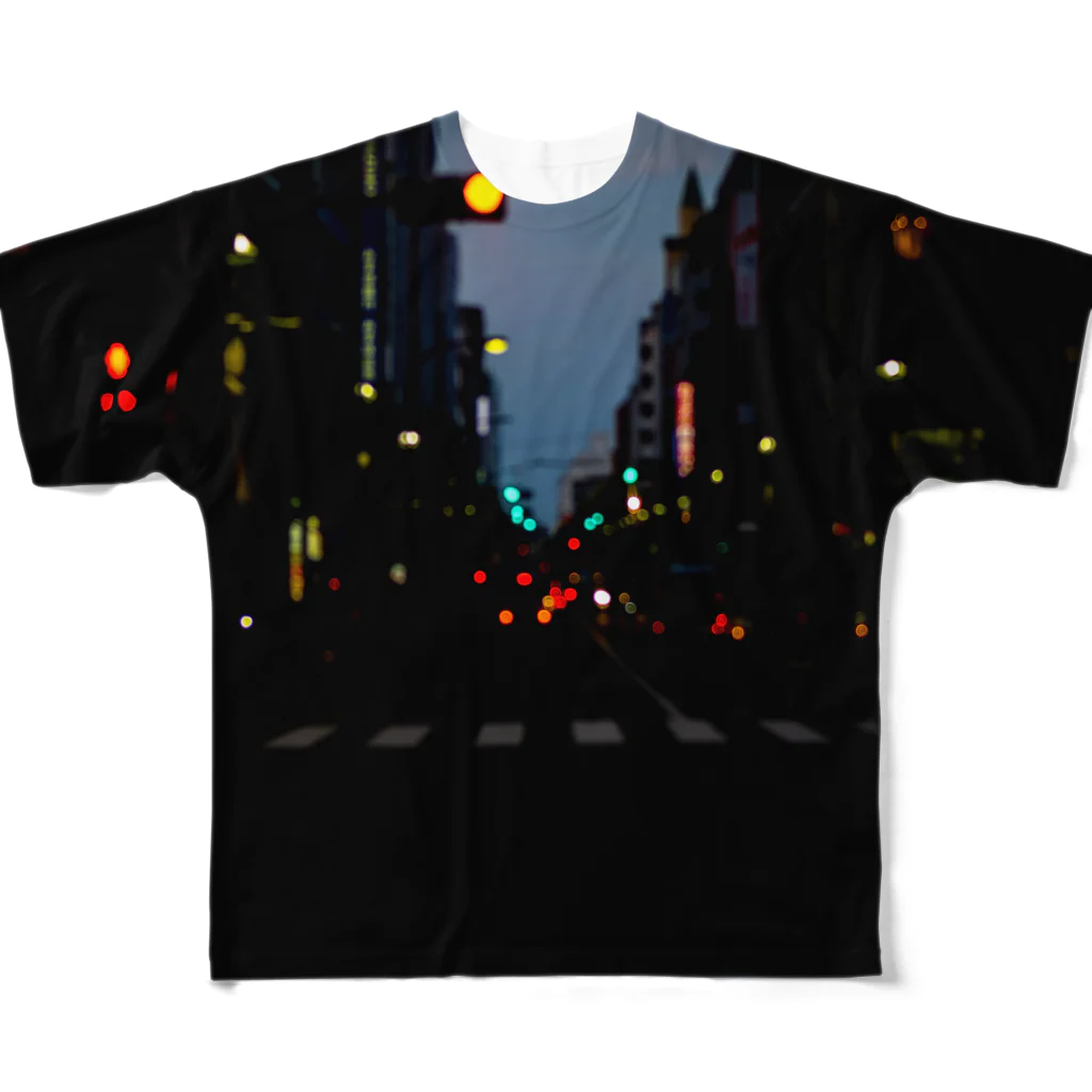 良い感じの枝の東京百景 All-Over Print T-Shirt