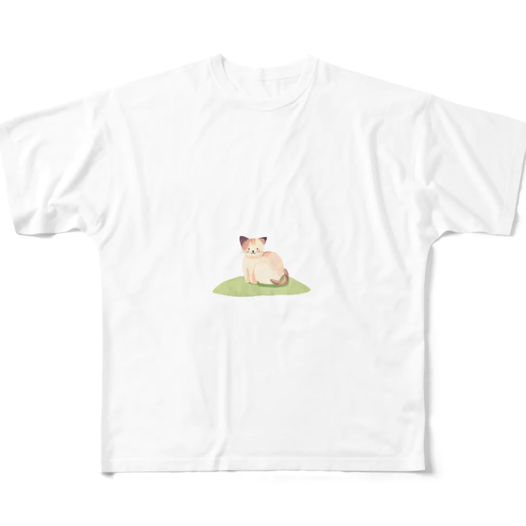 kuppychanの子猫 フルグラフィックTシャツ