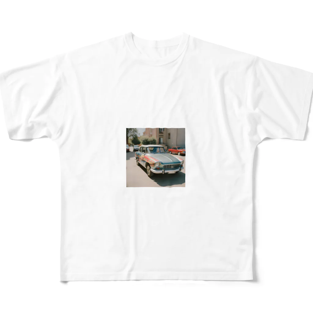 crayon2chanの車　映画 フルグラフィックTシャツ