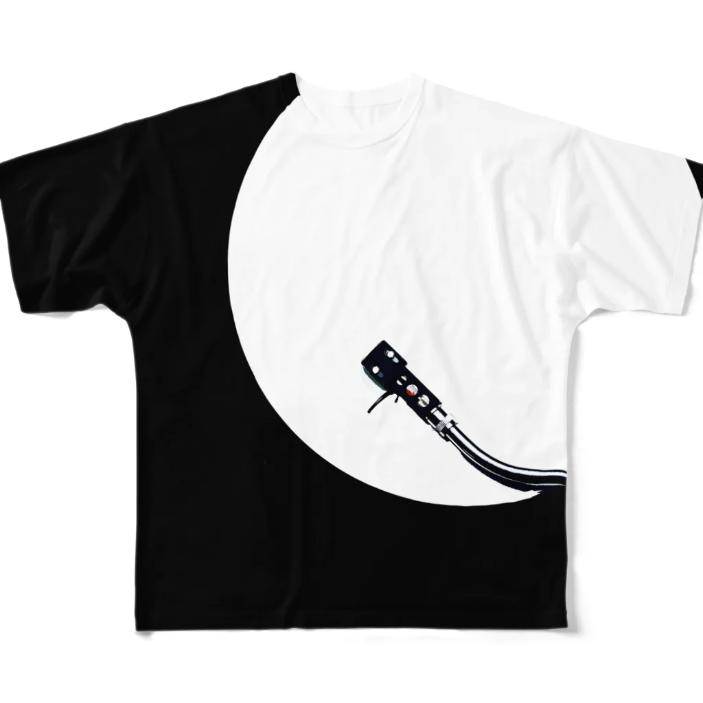 metao dzn【メタヲデザイン】のVINYL 04 フルグラフィックTシャツ