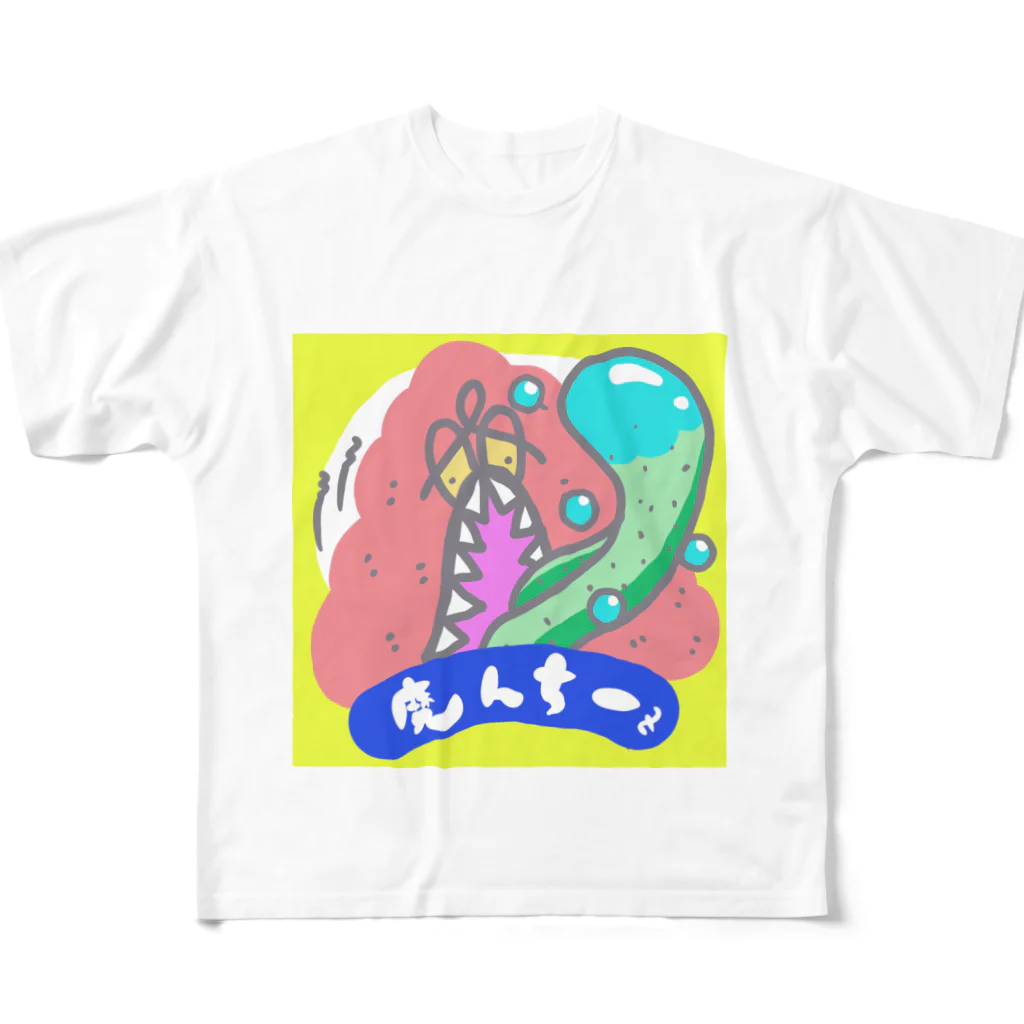 ゾンビキニの魔んちー フルグラフィックTシャツ