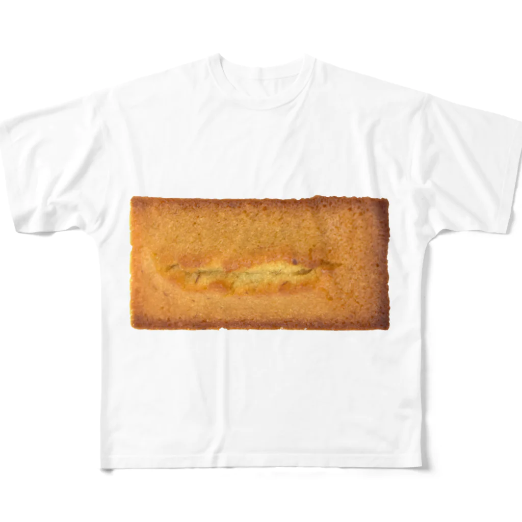 ランチョンマッギョのフィナンシェ フルグラフィックTシャツ