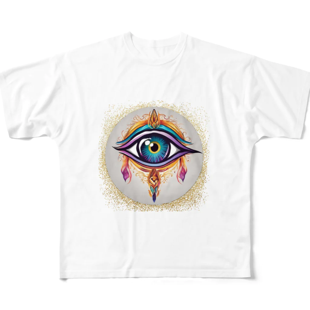 Persona MoMの第3のeye フルグラフィックTシャツ