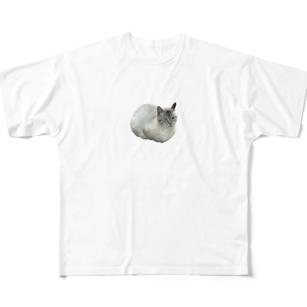 筋肉至上主義者のワイの婆ちゃん家のネッコ All-Over Print T-Shirt