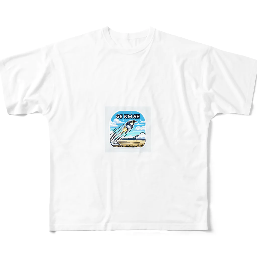 Emperor's FlightのFlying_08 フルグラフィックTシャツ