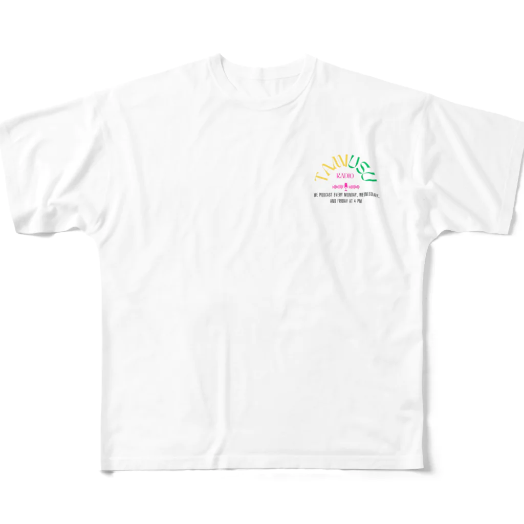 たみうすラヂオのおしゃれ風たみうす All-Over Print T-Shirt