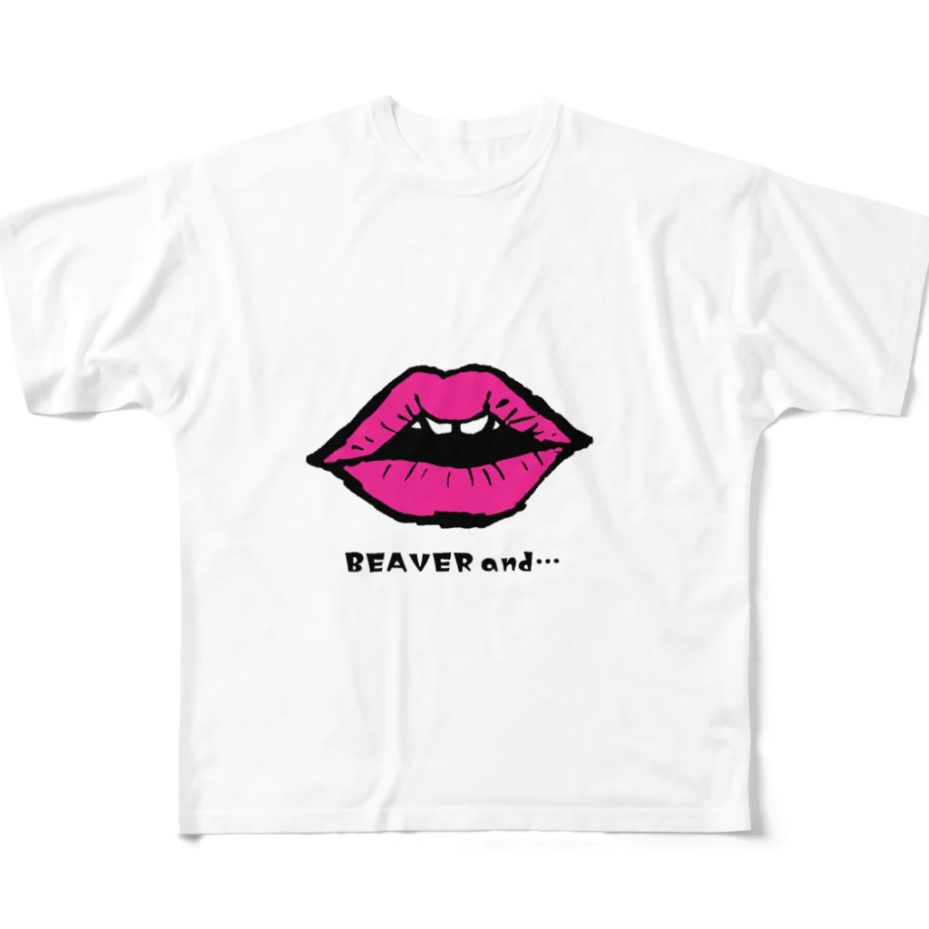 Yume zukin のBEAVER and… All-Over Print T-Shirt