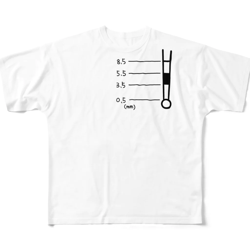 口腔戦士デンタマンのWHOプロープ All-Over Print T-Shirt