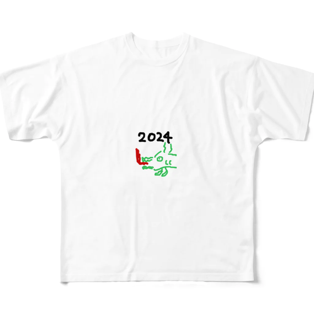 koja_laboの辰年アイテム作りました!パート2 フルグラフィックTシャツ