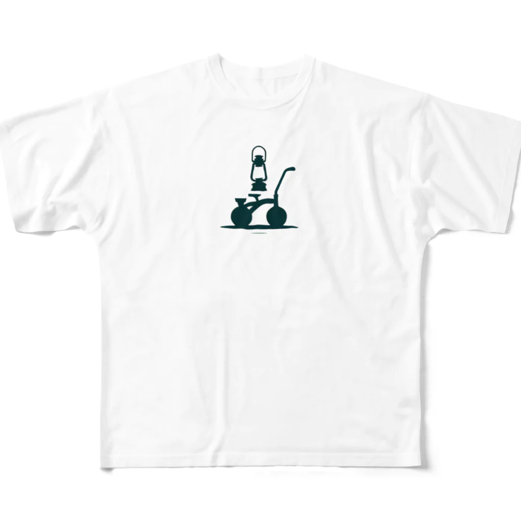 ノスタルジストのレトロリーフ All-Over Print T-Shirt
