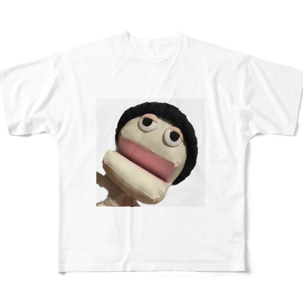 MYROASTCOFFEEのマイローストくん フルグラフィックTシャツ