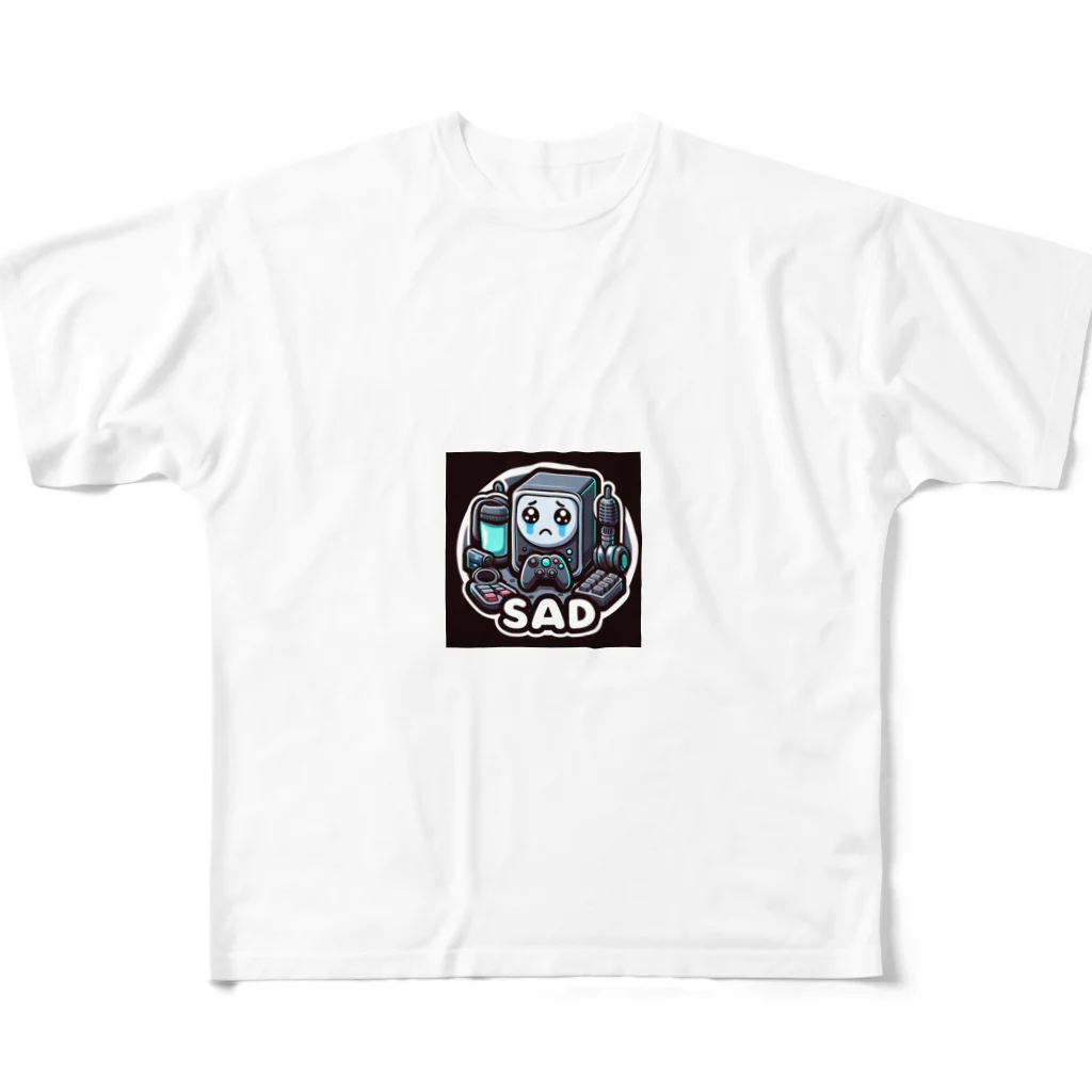 Girigiri-kのゲーミングｐｃＳＡＤ All-Over Print T-Shirt