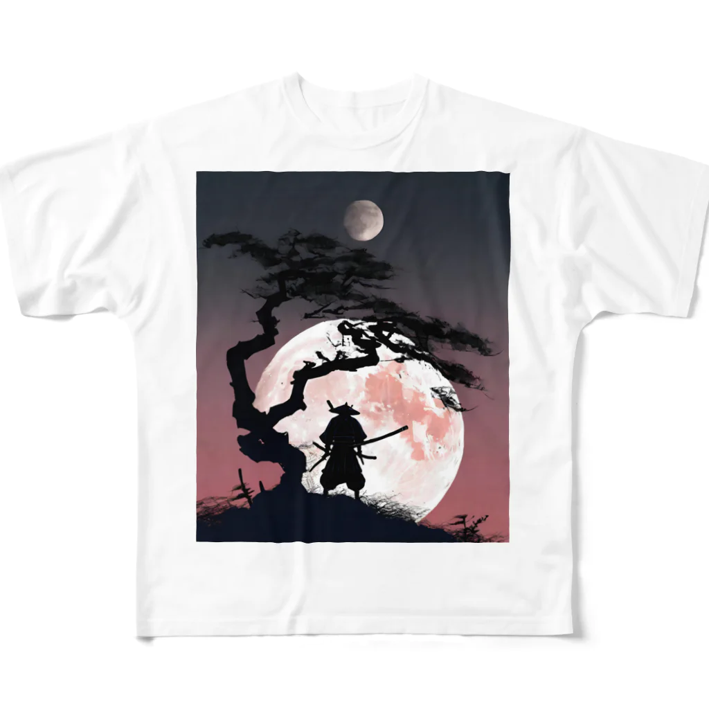 JAPANSTANDのSAMURAI～荒～ フルグラフィックTシャツ