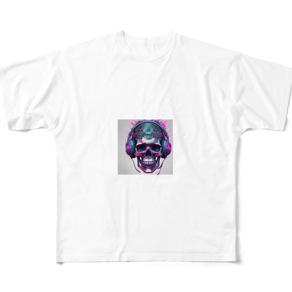 mixart109のヘッドフォンドクロ All-Over Print T-Shirt