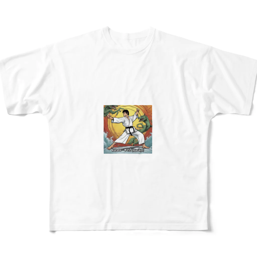 THE_Shop_Dの空手 フルグラフィックTシャツ