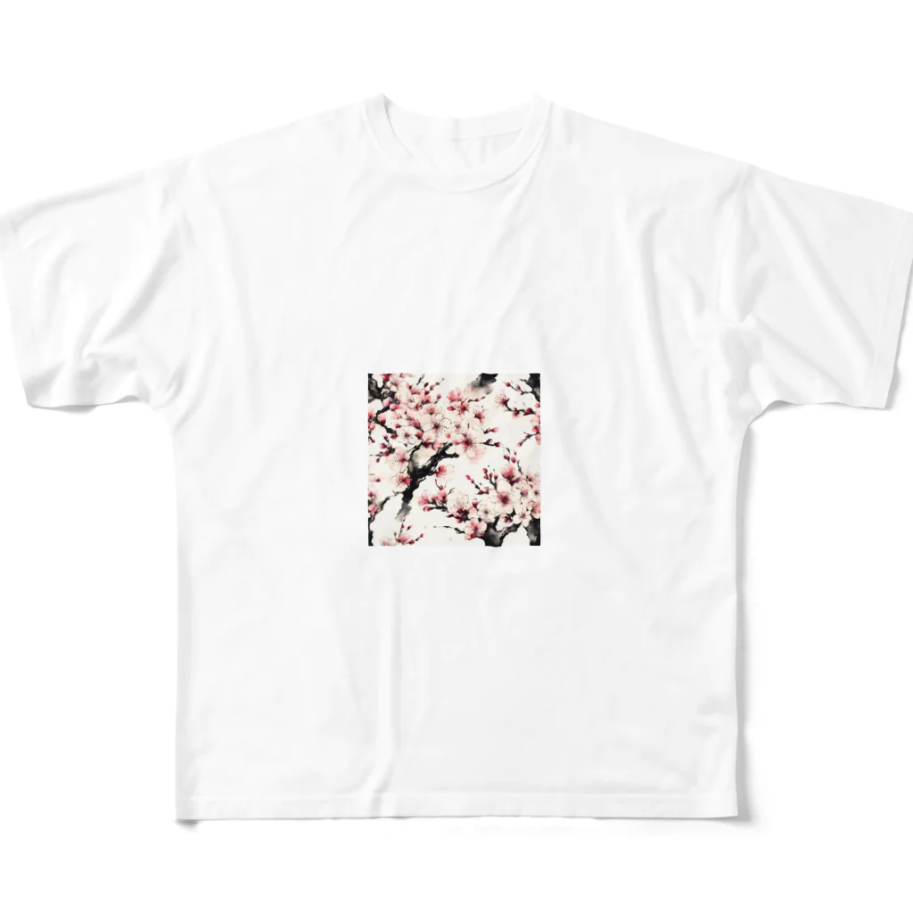 yokoyoko1013のsakura. フルグラフィックTシャツ