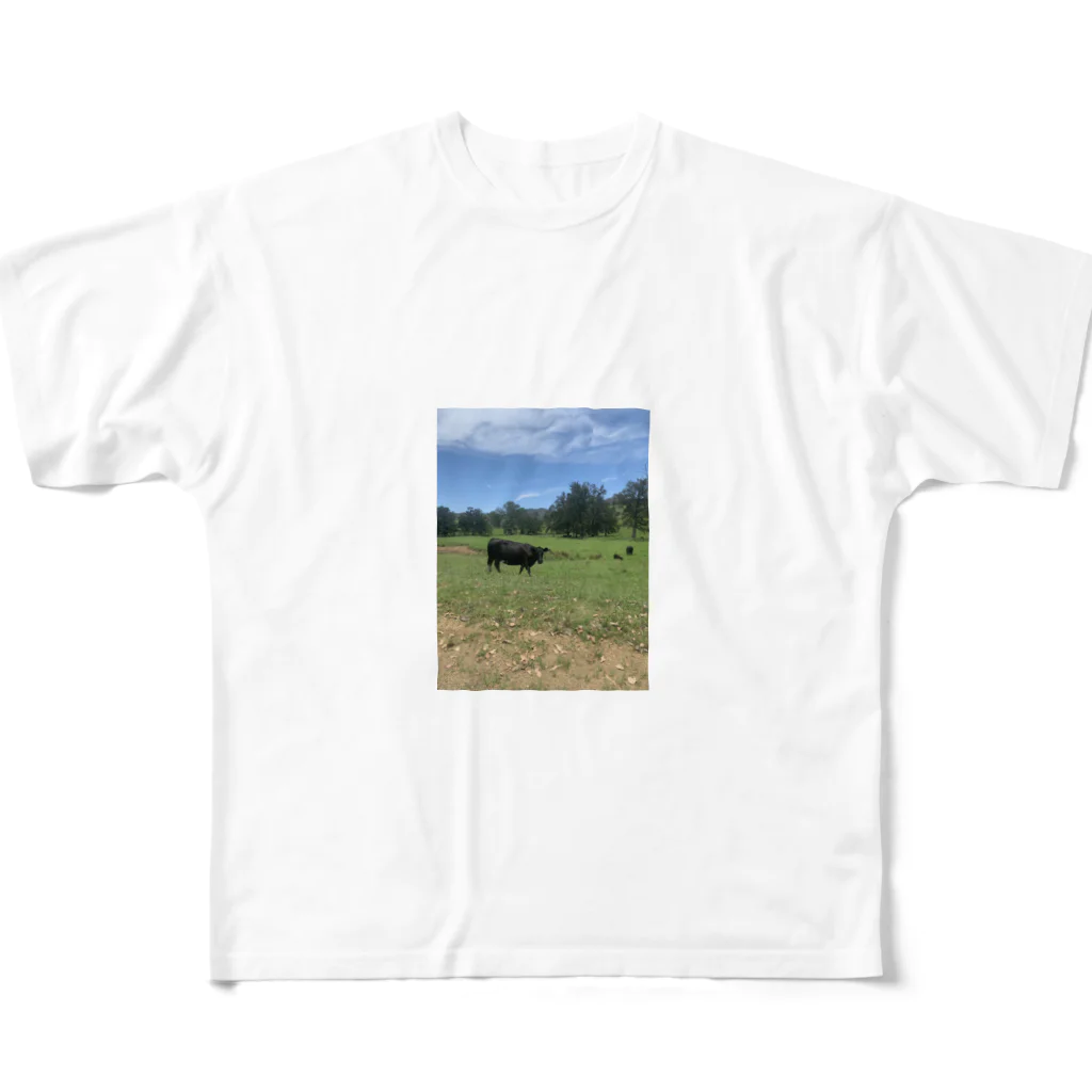 YASUE ABE JPのFarm フルグラフィックTシャツ