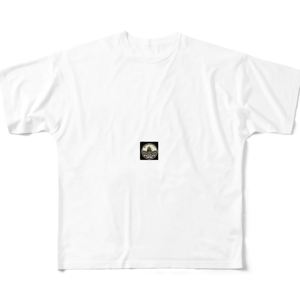ユートピア.セレクションの黒船 All-Over Print T-Shirt