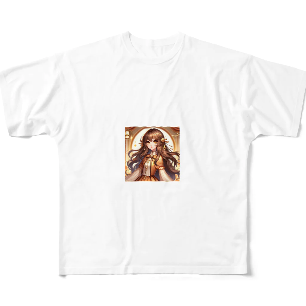 toko-tenの獅子座 All-Over Print T-Shirt