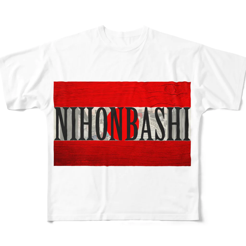 Ａ’ｚｗｏｒｋＳのNIHONBASHI All-Over Print T-Shirt