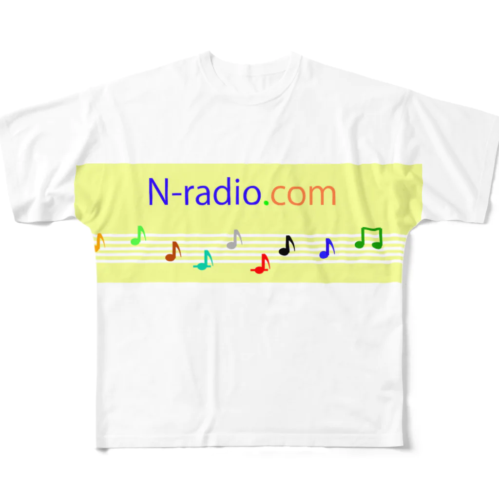 N-radio.comのN-radioグッズ  その3 フルグラフィックTシャツ