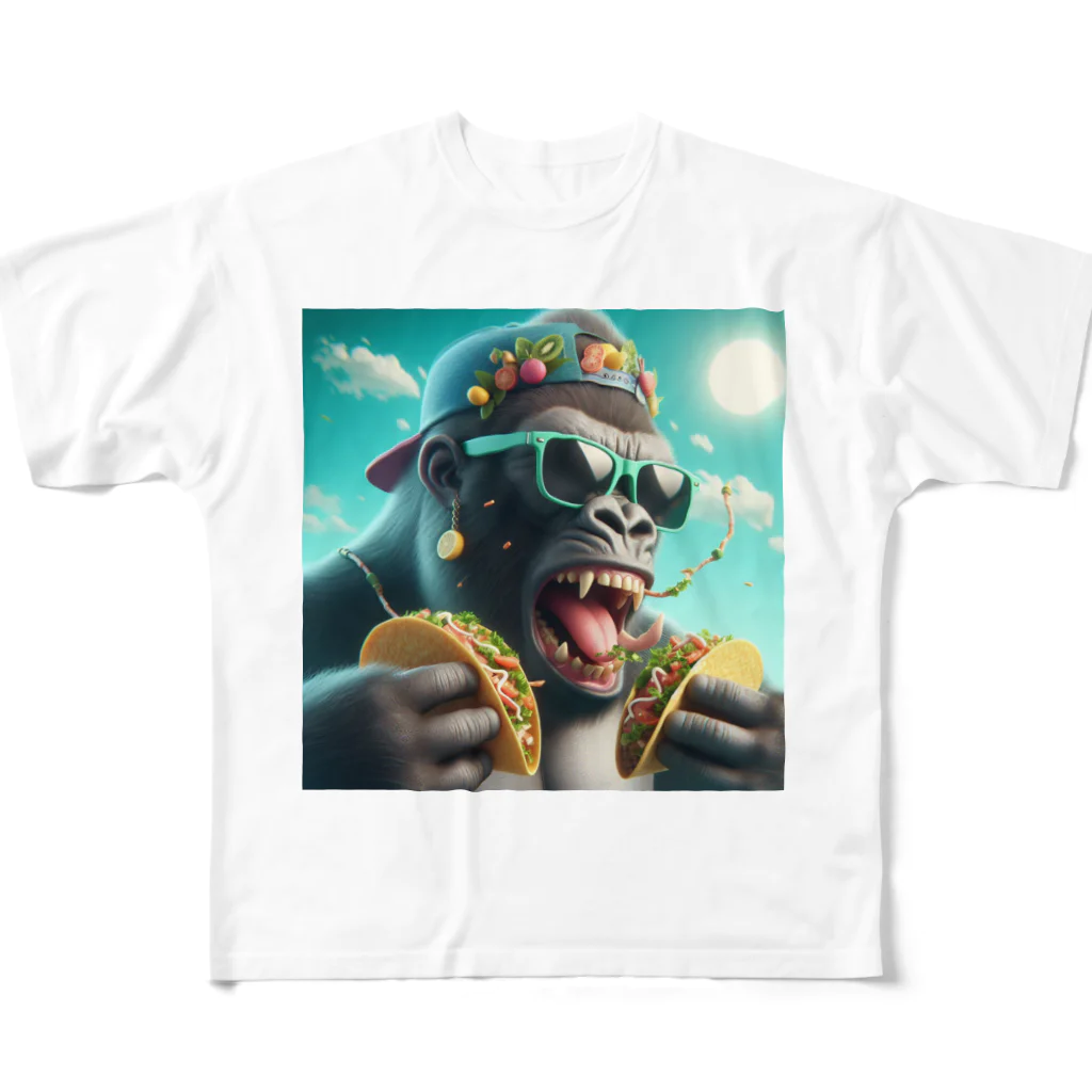 Visualbum5のタコスを愛するフェルナンド All-Over Print T-Shirt