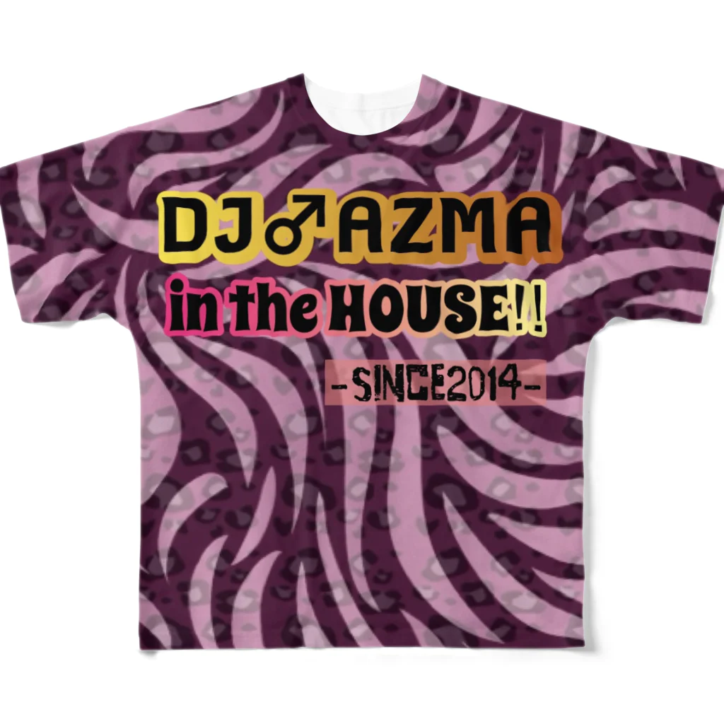 AZMAの商店✨🍄✨DJ AZMA＆エリアCグッズ🎶のゼブリーラブリーてーしゃつ フルグラフィックTシャツ